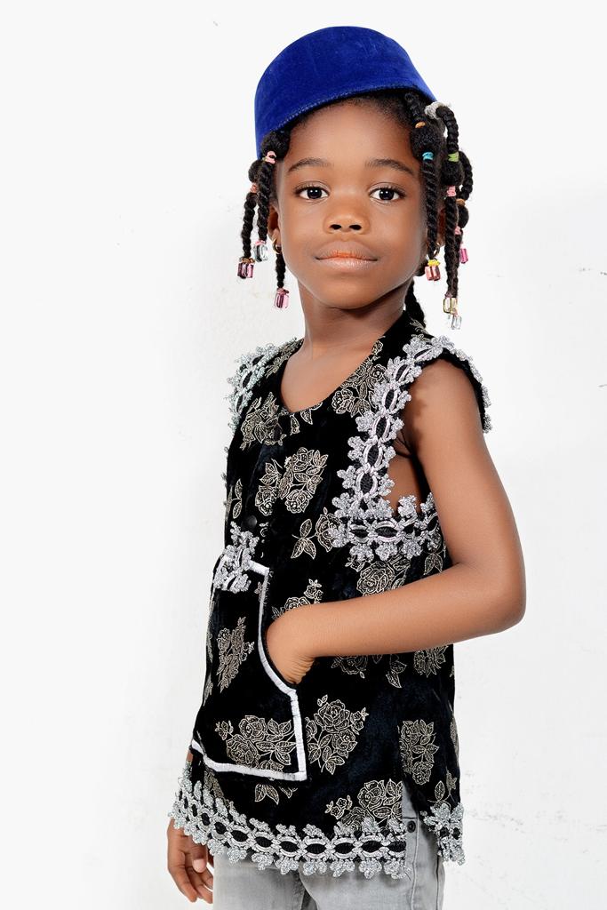 Tenu africaine Toghu - Noir